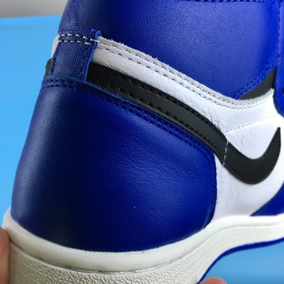 Air jordan 1 AJ little lightning white and blue shoes main image 7